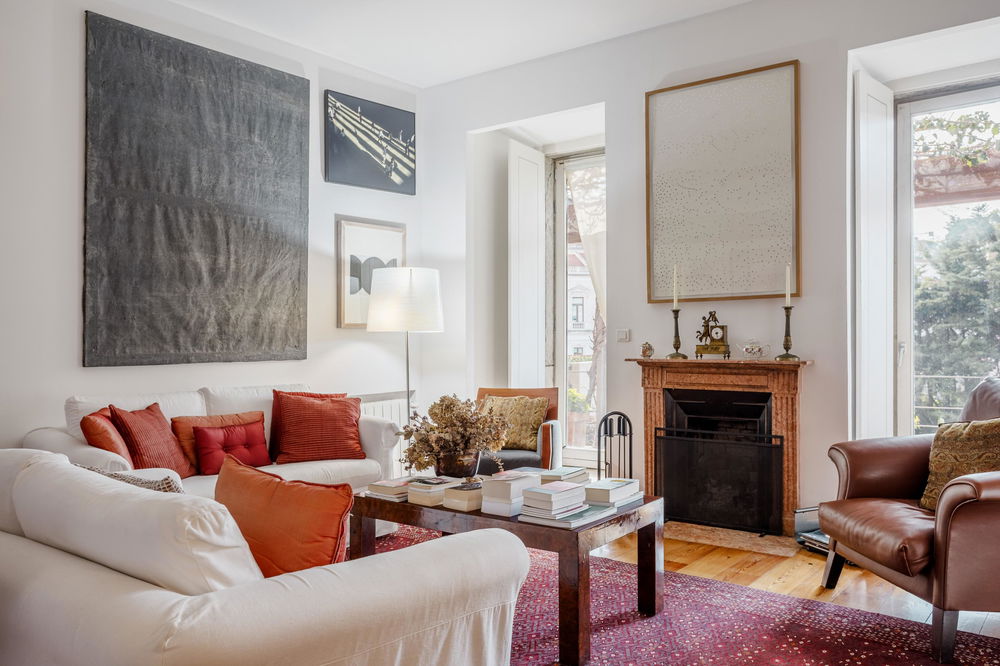 3+1 bedroom apartment, with garden and pool, in Principe Real 4128040937