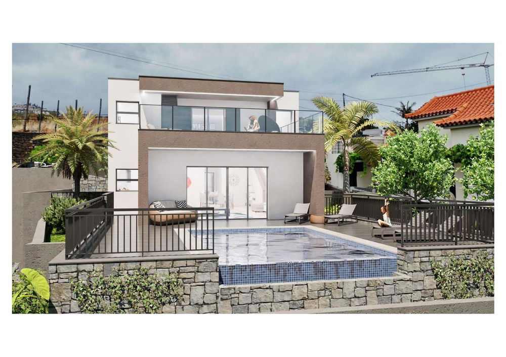 3-bedroom villa with sea view in São Martinho, Funchal 2944281086