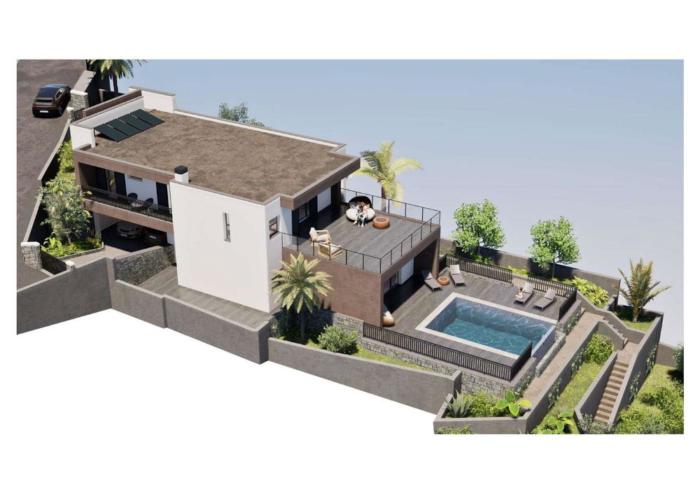 3-bedroom villa with sea view in São Martinho, Funchal 2944281086