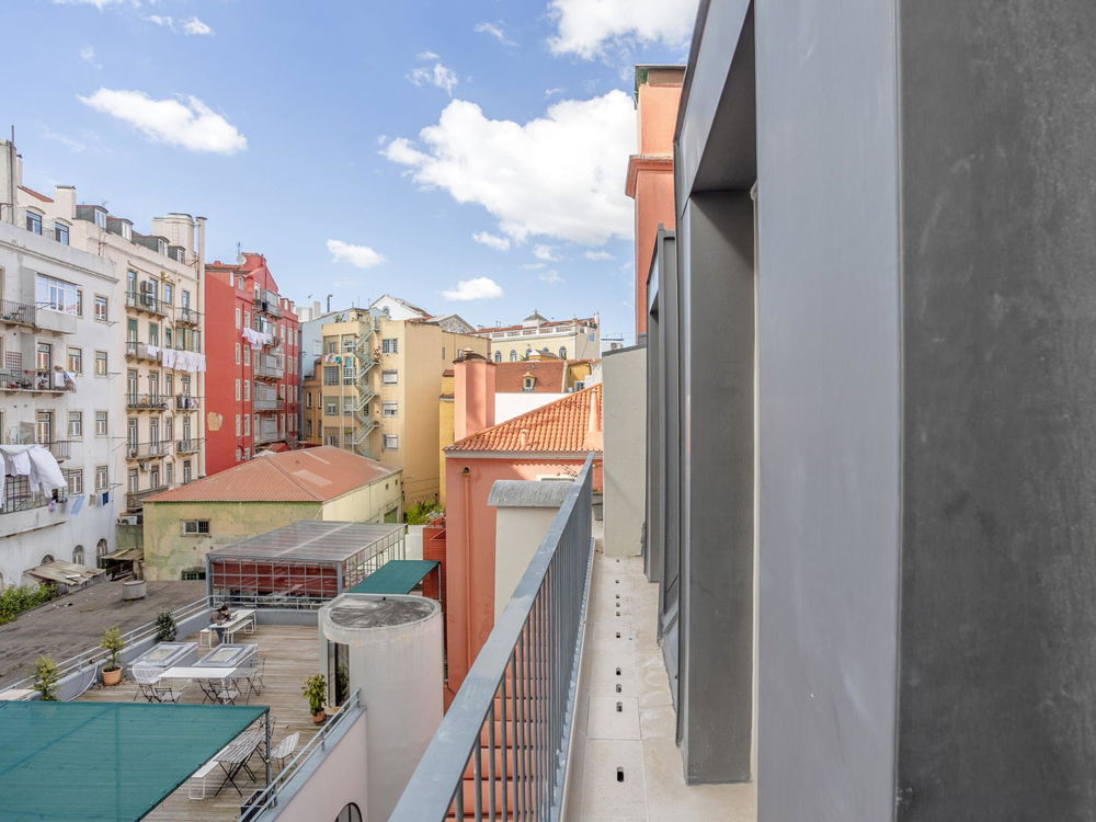 Studio apartment with terrace, located in São Bento 21 1662209318