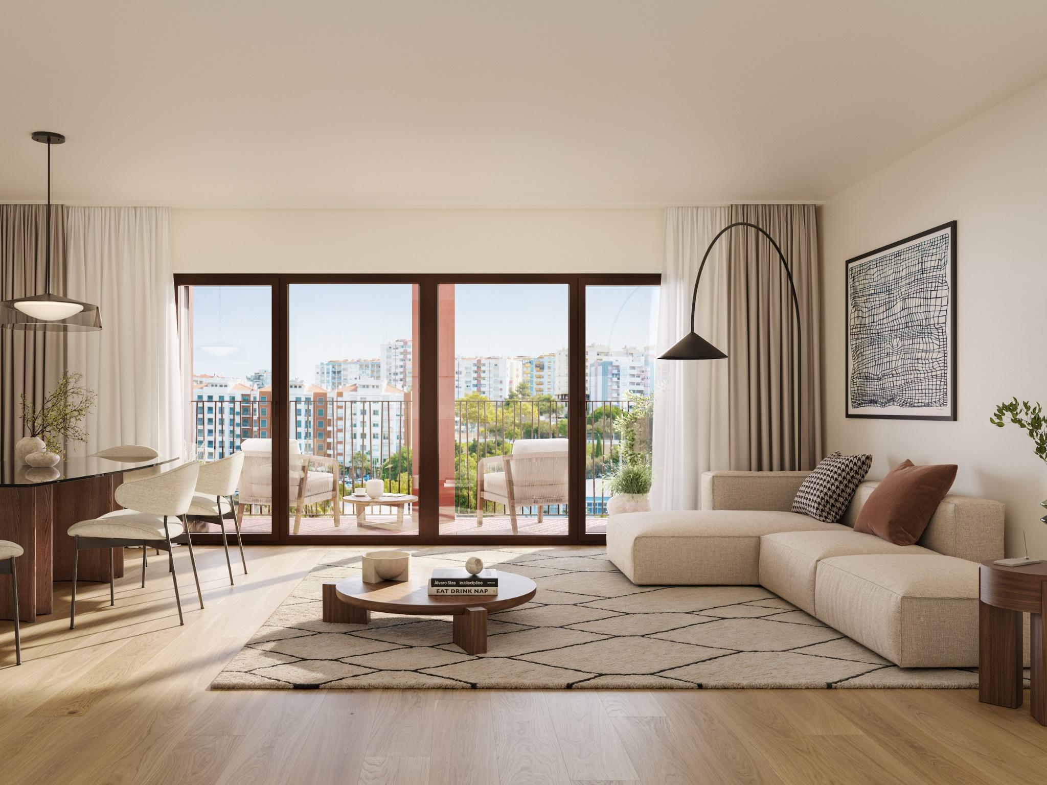 New 2-bedroom apartment at ALMAR Beach Almada