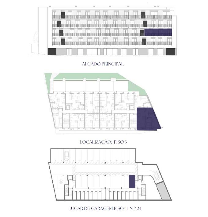 Two-bedroom apartment with garage in Costa Cabral, Porto 3591969721