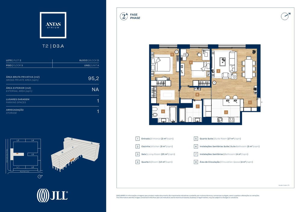 2-bedroom apartment in Antas Atrium – 2nd phase, Porto 2794363592