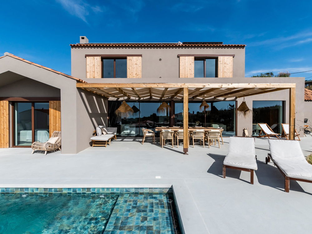 4-bedroom house with sea view, pool in Azóia, Colares 3374257047