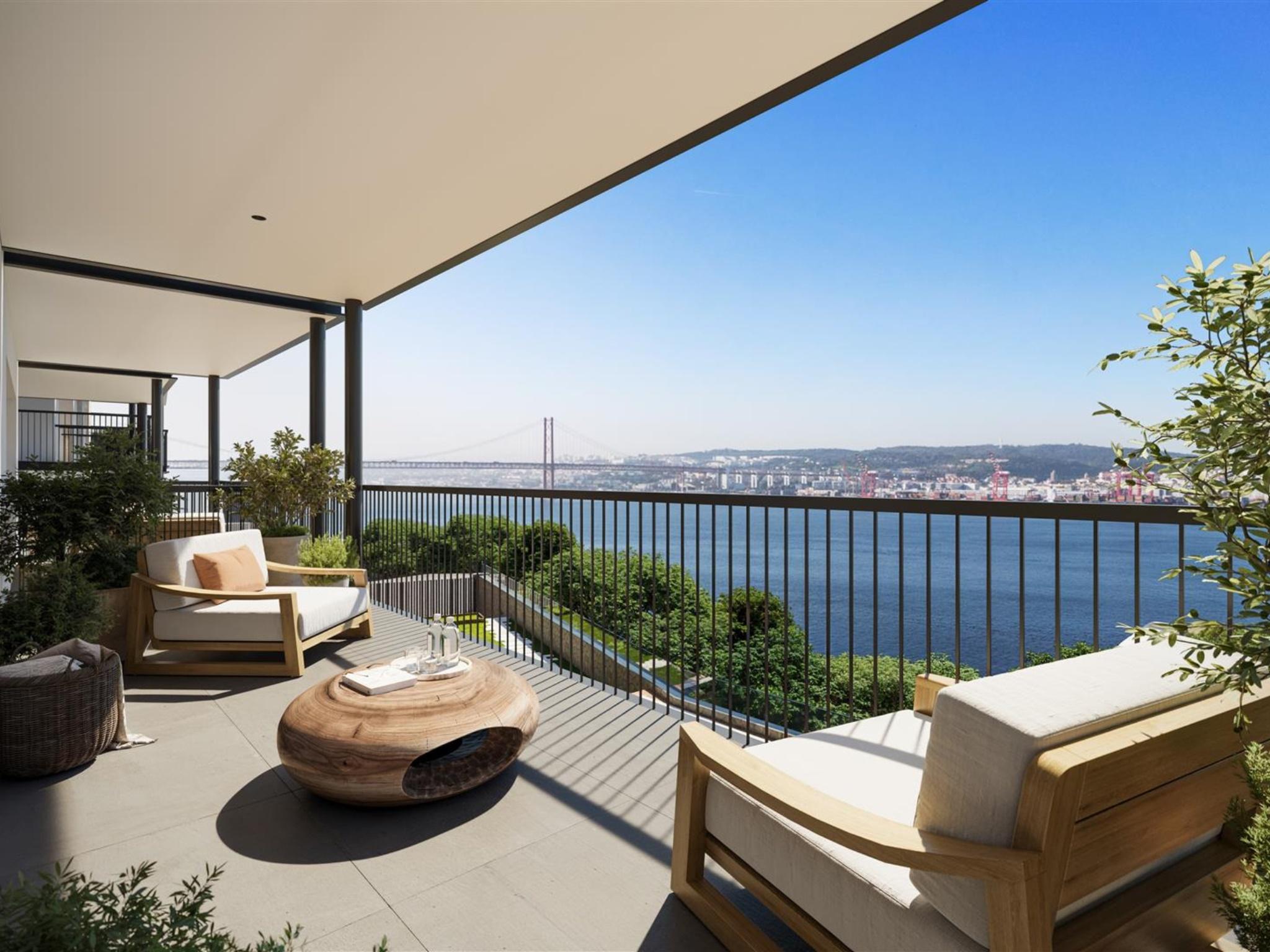 3-bedroom apartment at Riverscape in Almada