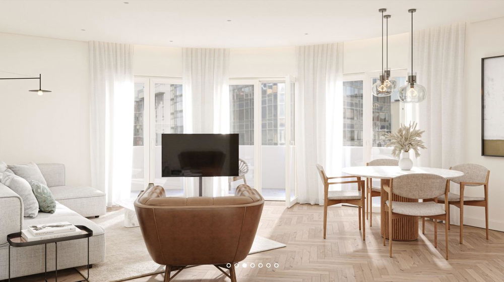 2-bedroom apartment with balcony in Avenidas Novas, Lisbon 2501508083