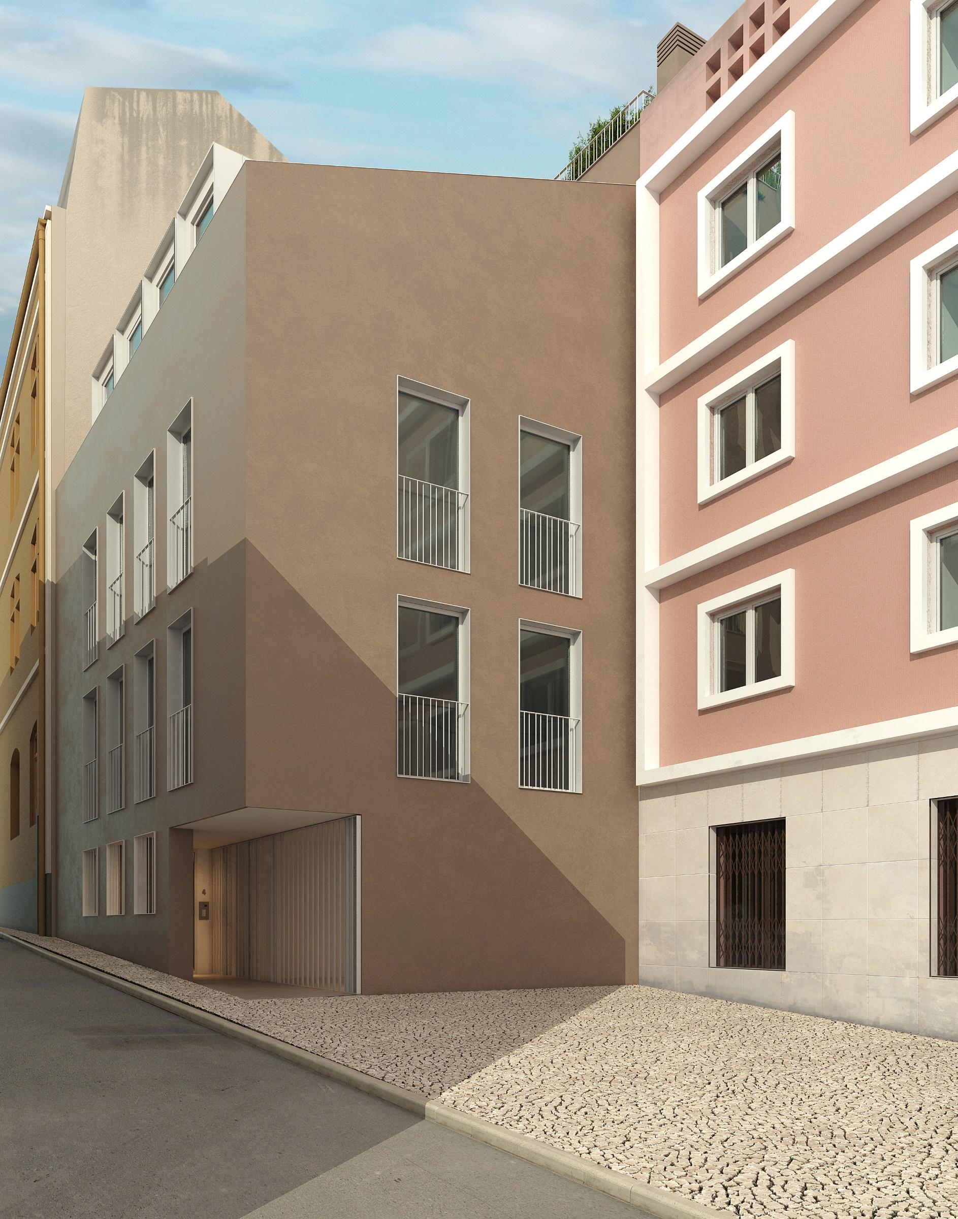 Plot with approved PIP in Graça Lisbon