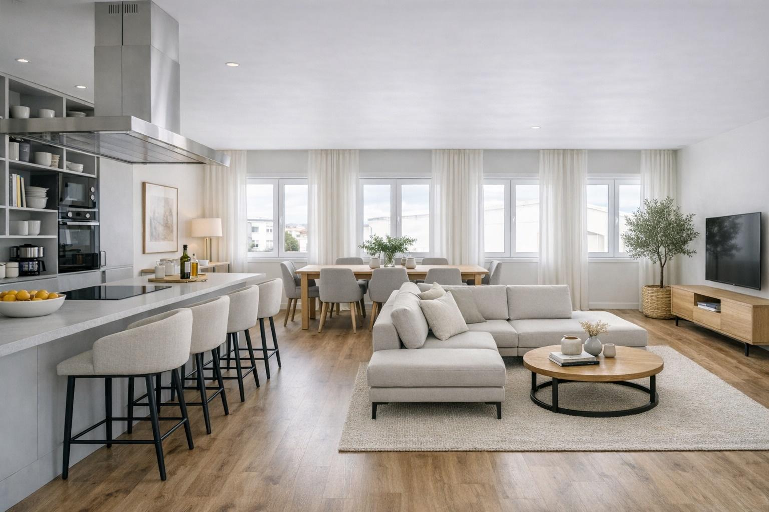 4-bedroom apartment with balcony and garage Antas Porto