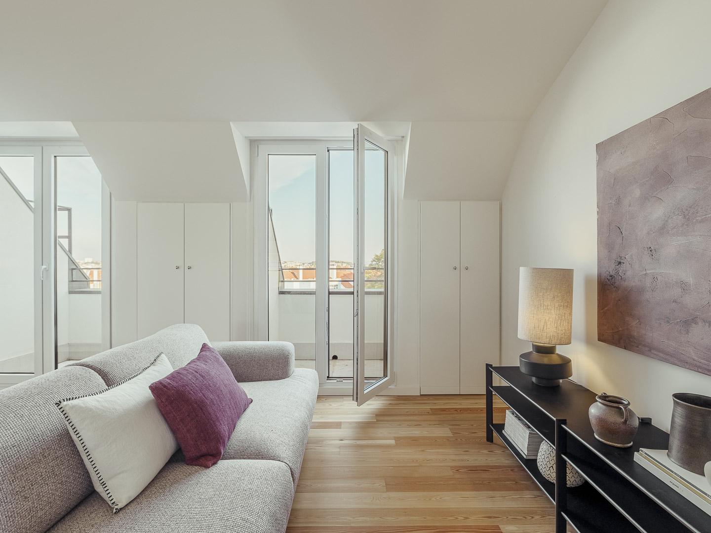 1-bedroom apartment with terrace in Lisbon