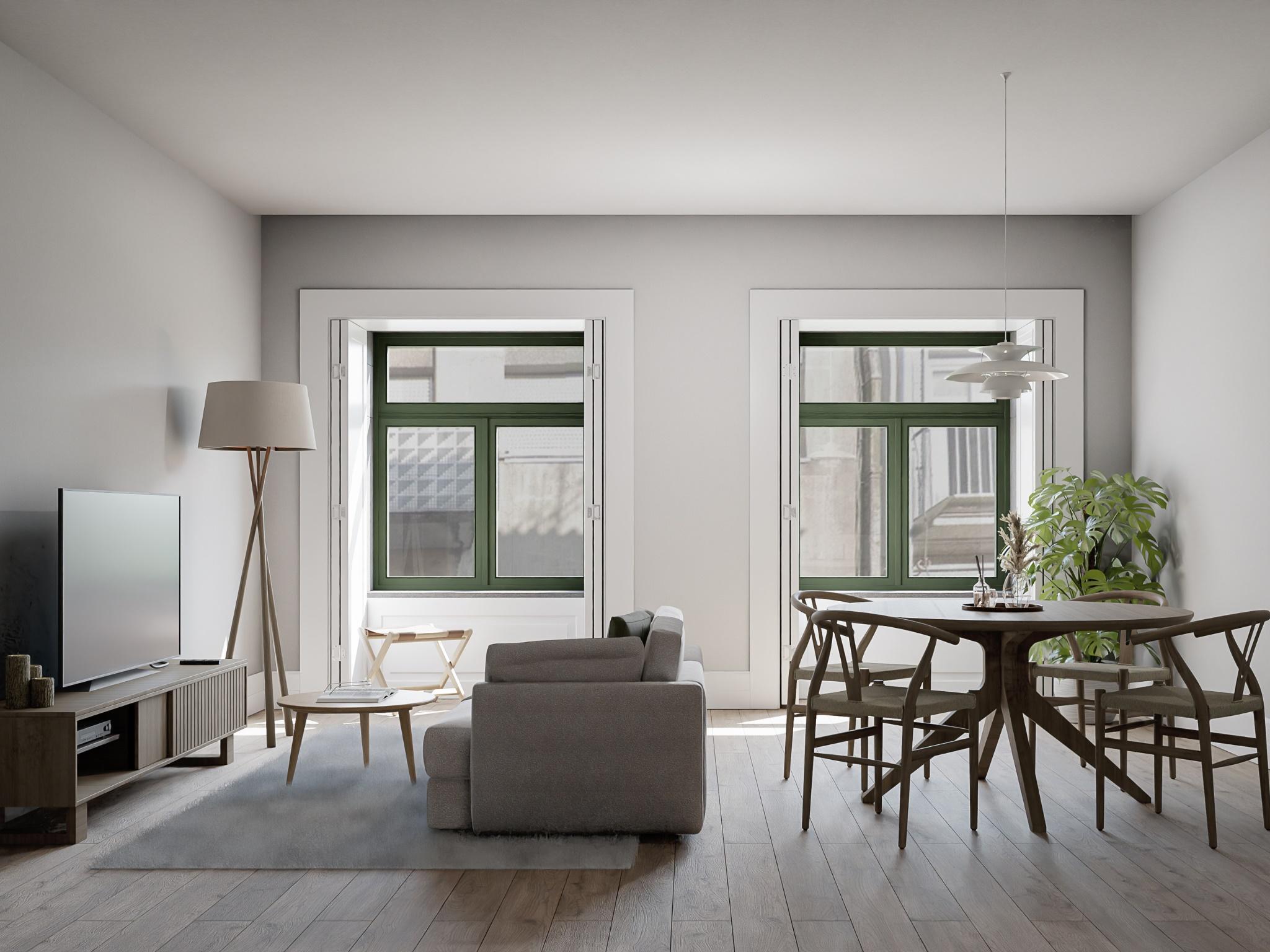 New T1 Apartment at Mártires da Liberdade 185 Porto