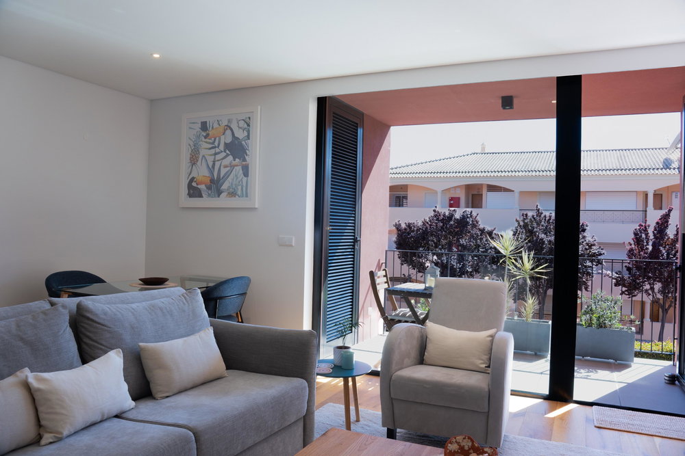 One-bedroom apartment with parking and balconies, Algarve 4172990064