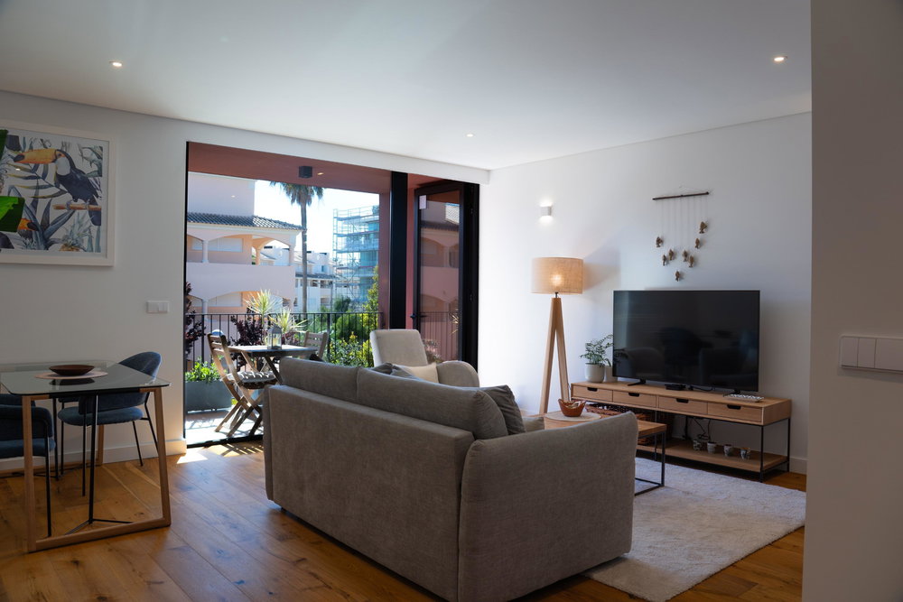 One-bedroom apartment with parking and balconies, Algarve 4172990064