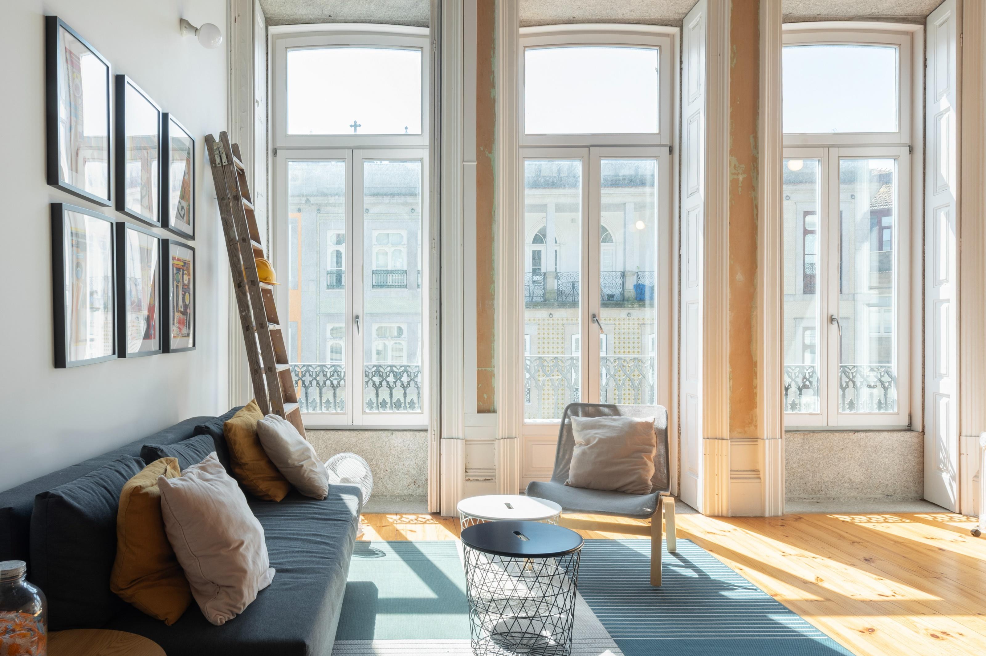 1-bedroom apartment with mezzanine in Porto downtown
