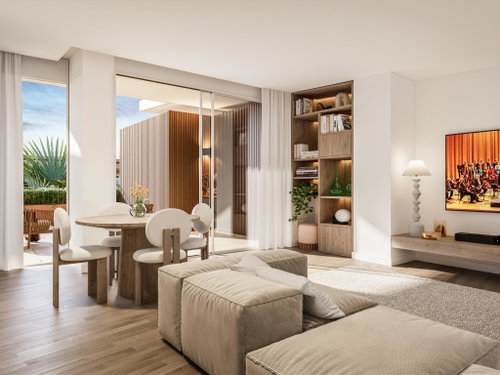 New 3-bedroom apartment in the Alma Luz condominium, Santa Luzia, Algarve 5790987