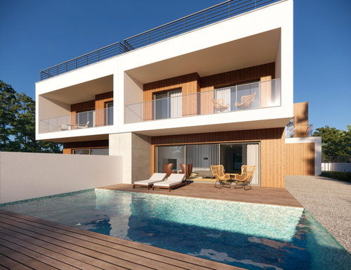 Land with approved project for detached house, Oeiras 374180469