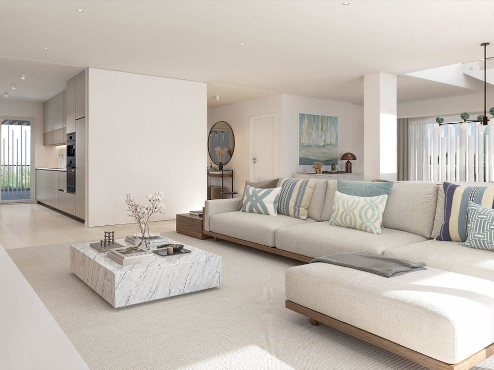 3-bedroom apartment, new, with swimming pool, gym and parking, at Alfarroba Condominium, in Portimão 2216224462