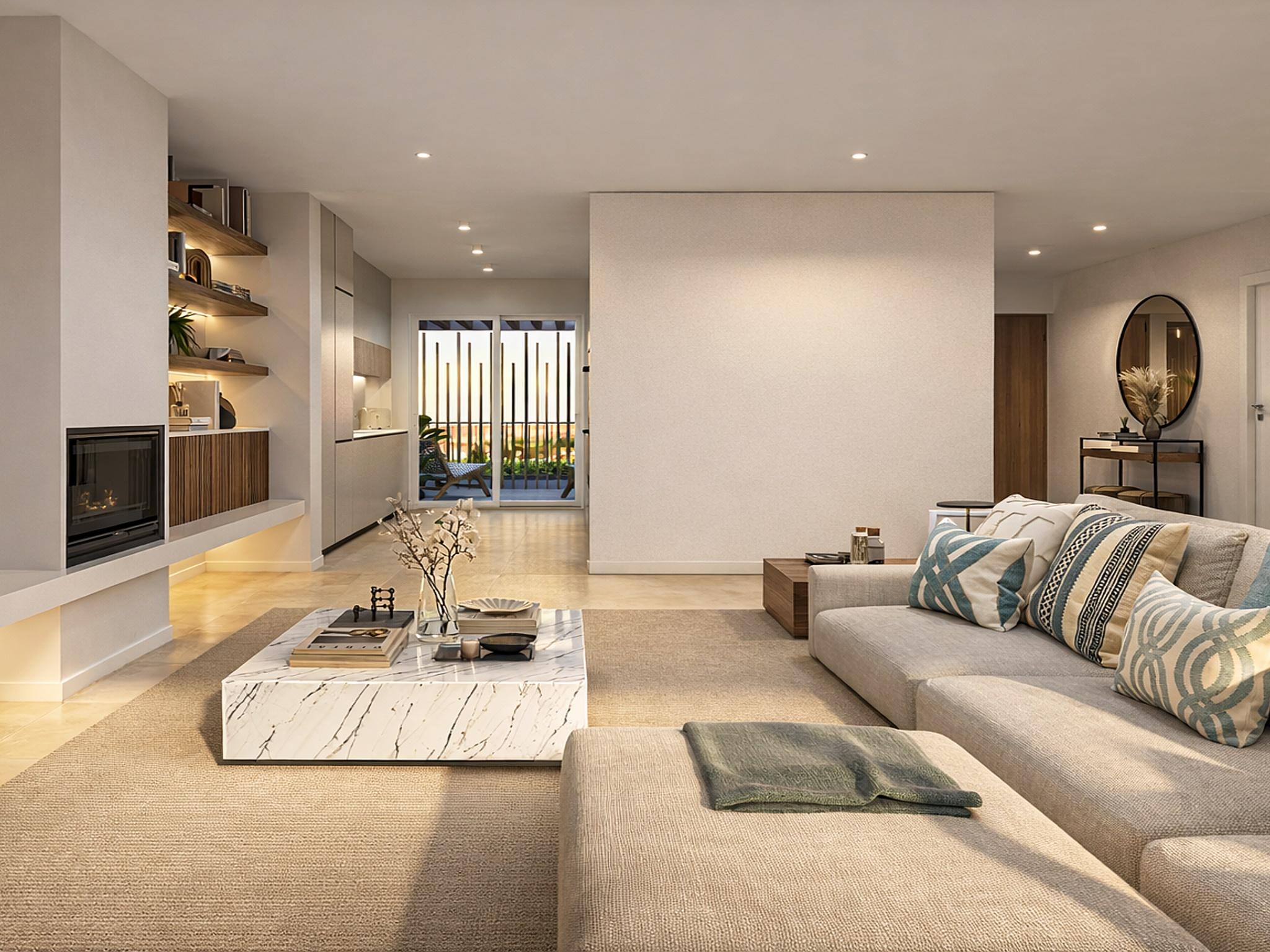 3-bedroom apartment new with swimming pool gym and parking at Alfarroba Condominium in Portimão