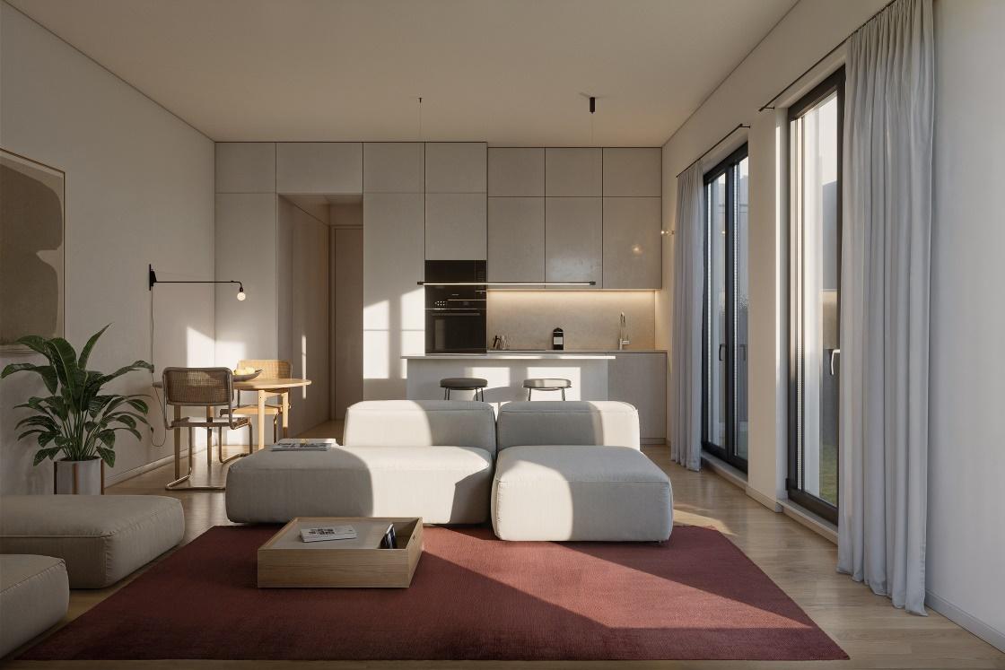 1-bedroom apartment with garden and garage Matosinhos Porto