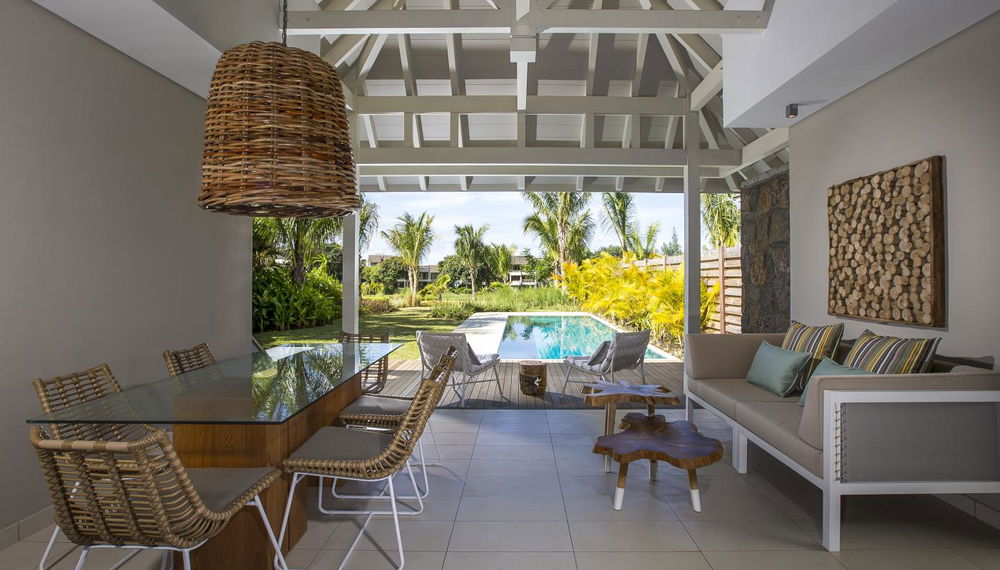 Beautiful semi-detached villa for sale in a golf estate in Beau Champ on the east coast of Mauritius 532627439