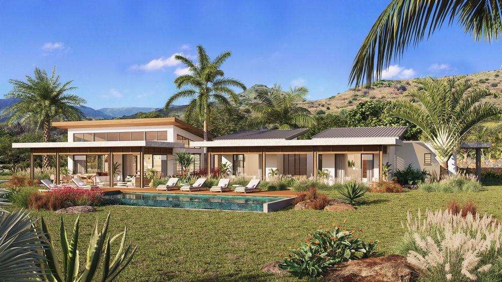 Exceptional villa for sale in a new eco-responsible resort in Tamarin, Mauritius 3418189756