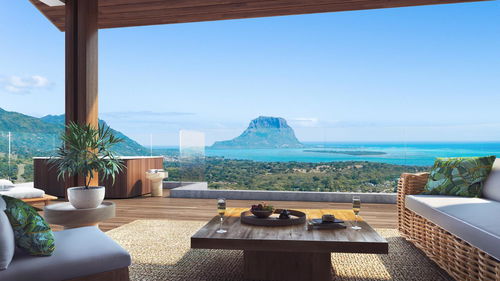 Superb apartment with sea view for sale in Petite Rivière Noire, Mauritius 1611833797