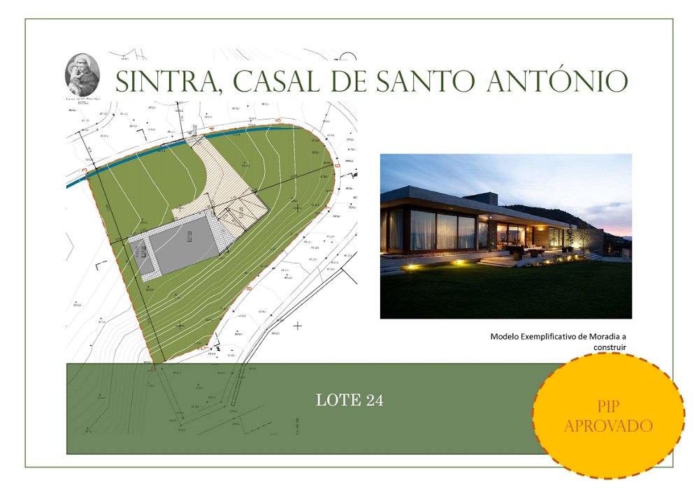 Plot of land for construction of housing in Sintra 2460946762
