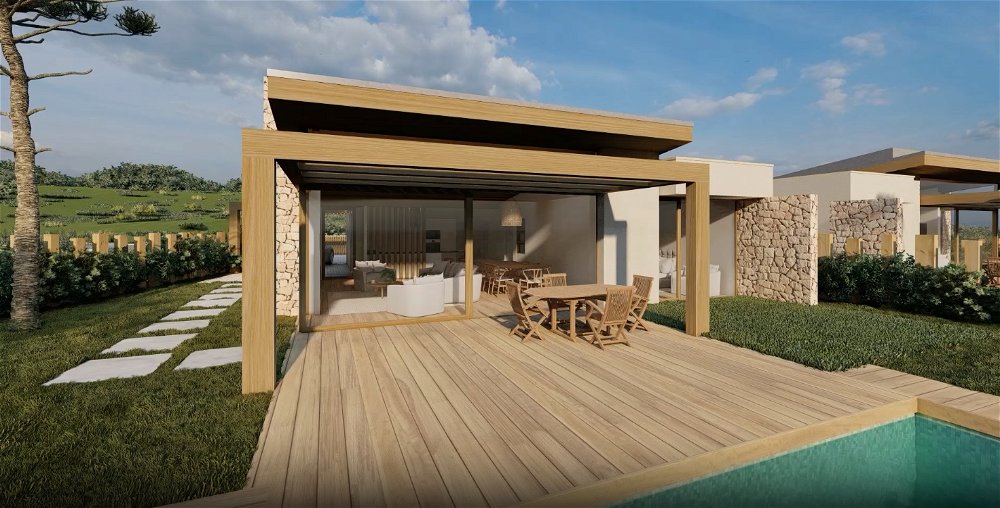 Detached 5 bedroom villa with garden and pool with sea views in Golf Resort 5*, near Óbidos. 3919829469
