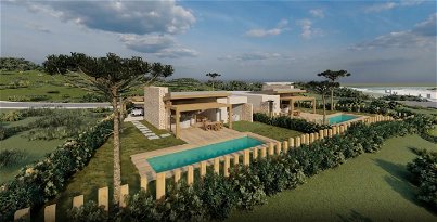 Detached 4 bedroom villa with garden and pool with sea views in Golf Resort 5*, near Óbidos. 2661607755