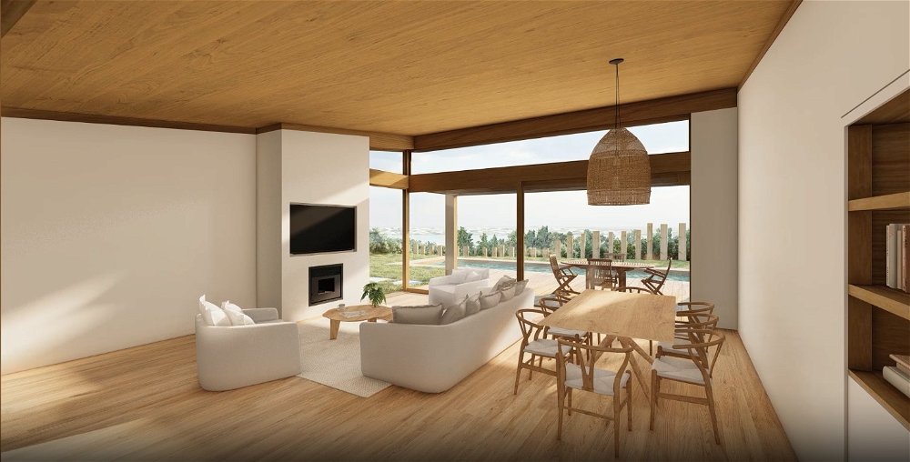 Detached 4 bedroom villa with garden and pool with sea views in Golf Resort 5*, near Óbidos. 2661607755
