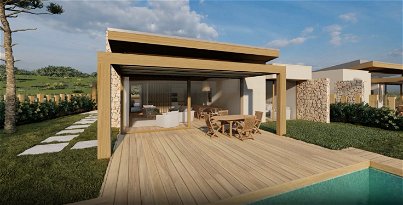 Detached 3 bedroom villa with garden and pool with sea view in Golf Resort 5*, near Óbidos. 2005896901