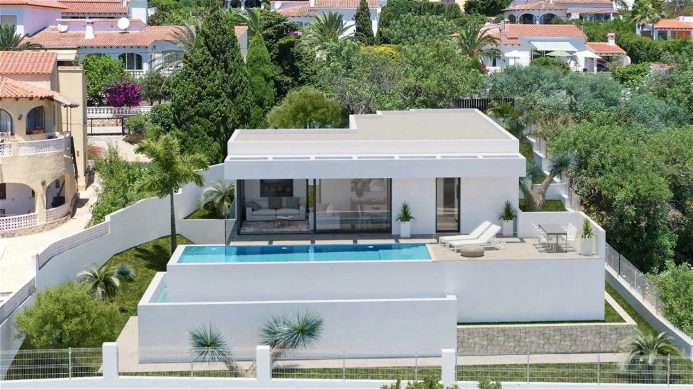 modern villa project with sea and peñon views for sale, calpe 3157359838