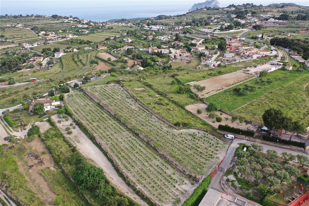 flat plot in benimarco, teulada with sea views to build a finca 2522714029