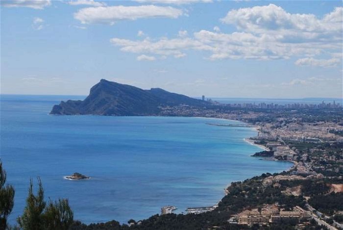 plot with fascinating sea views in altea hills 1050290491