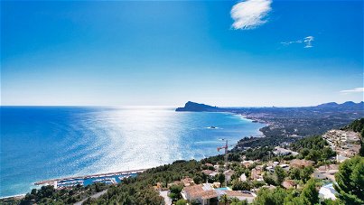 building plot of 1614 m2 in altea hills with sea view 2384104425