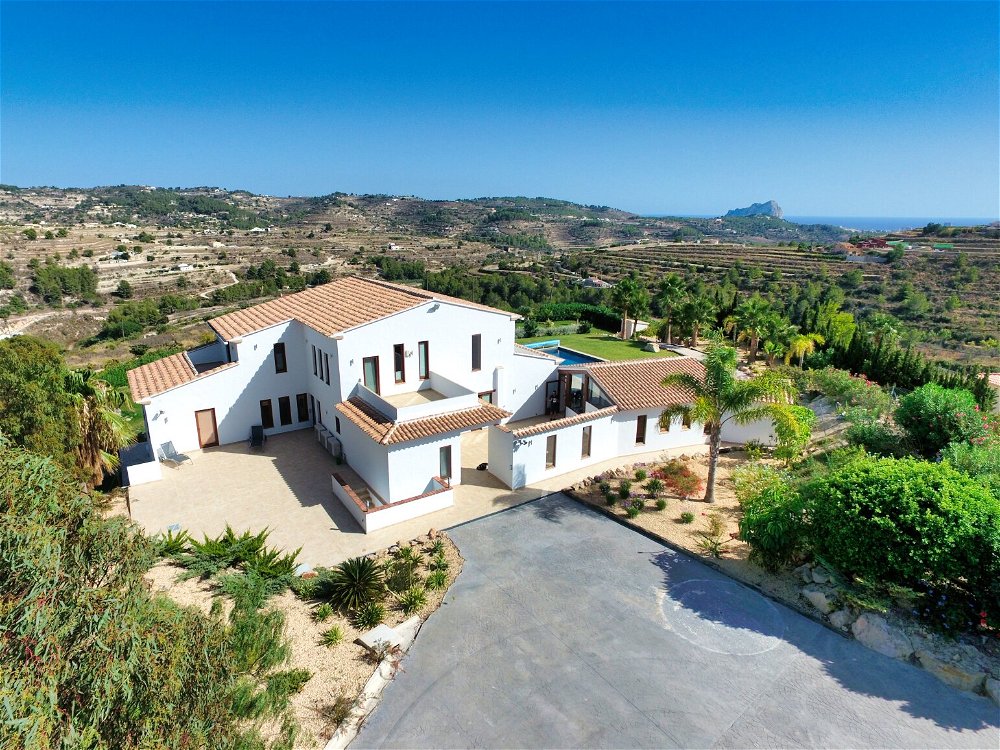 amazing finca in benissa with a 13.000sqm flat plot and sea views 810499636