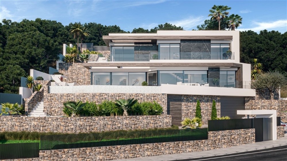 modern luxury villa with panoramic sea views in calpe 3805606681