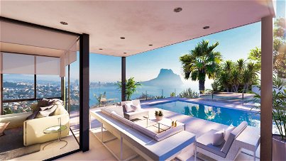 luxury modern-style villa with amazing sea views 355495033