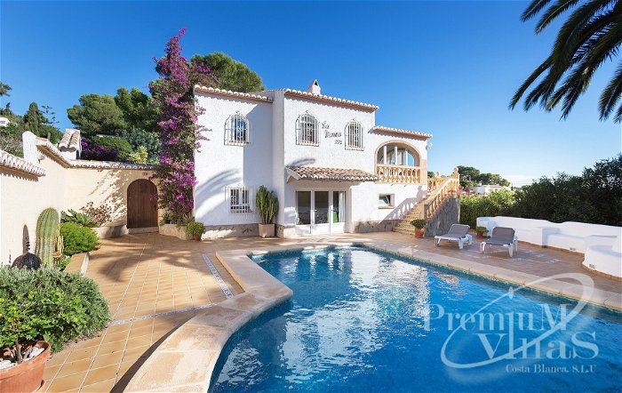 fabulous mediterranean villa with sea views in granadella, jávea. 112967340