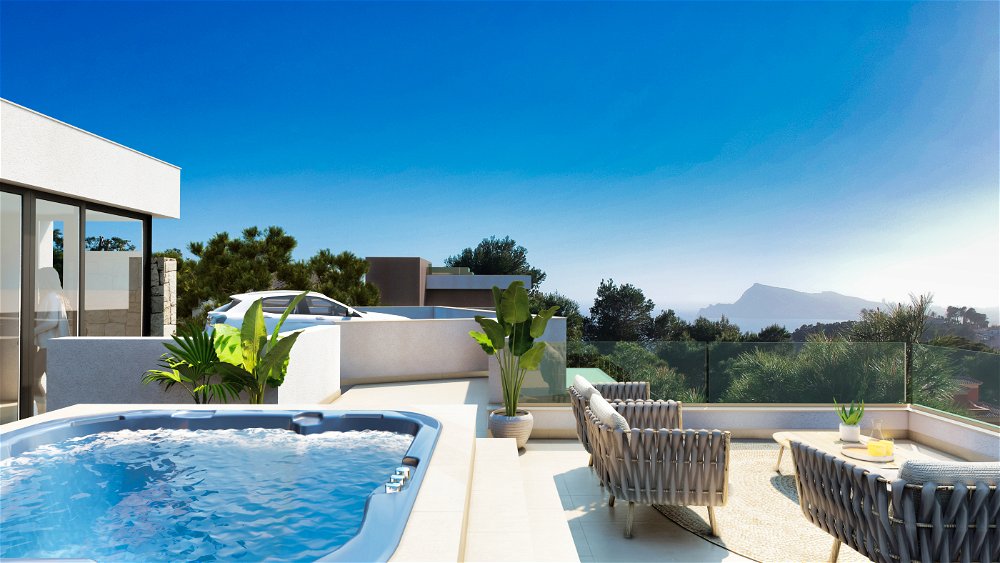 impressive luxury villa with sea views in altea hills. 3894110778