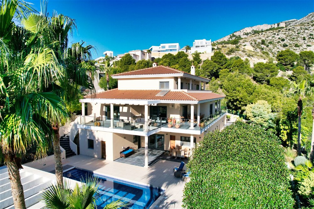 luxury mansion in altea la vella with paradisical garden 2109804060