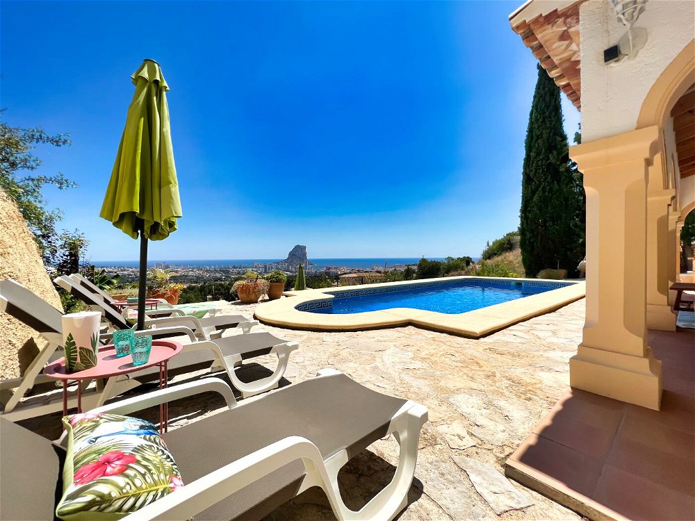 villa with panoramic sea views for sale in calpe 3935519012