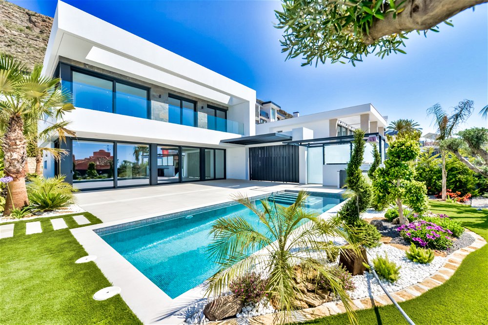 luxury villa with sea views in finestrat – sierra cortina 1176739016
