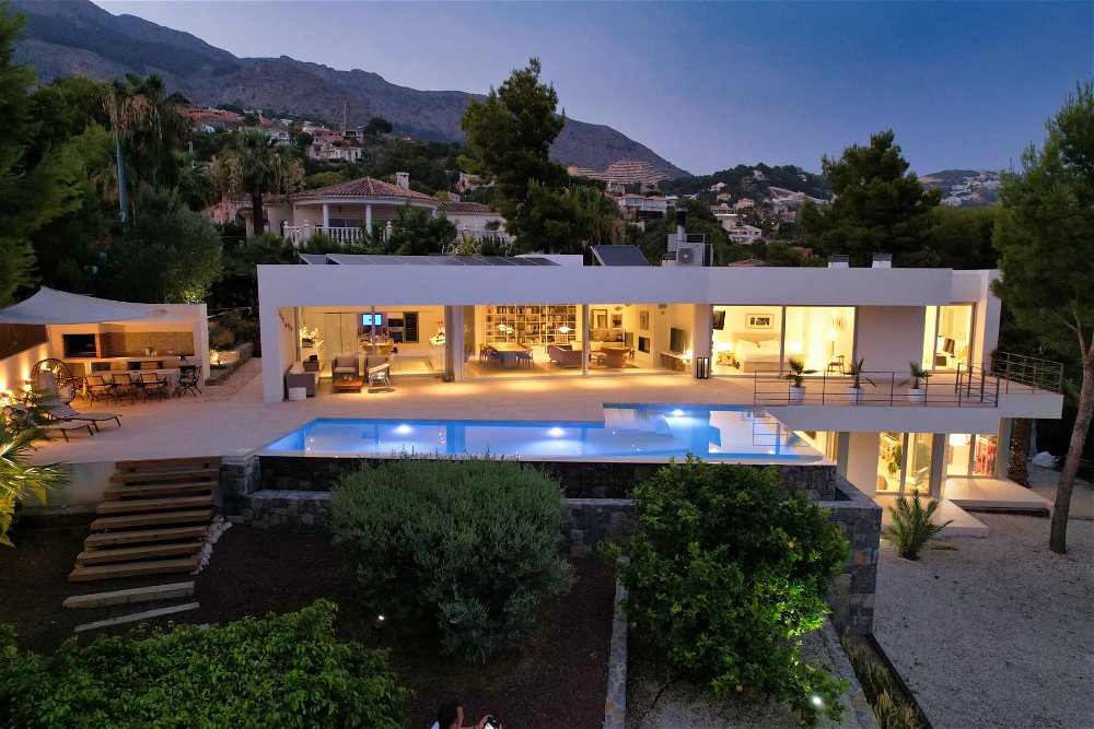 villa with sea views for sale in altea la vella 327675098