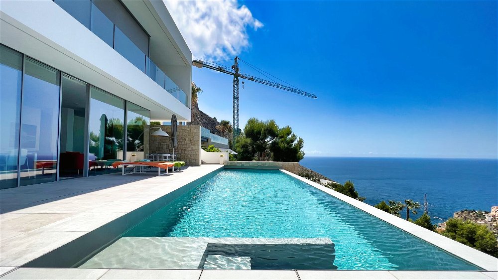 modern luxury villa with breathtaking sea views in altea 325782990