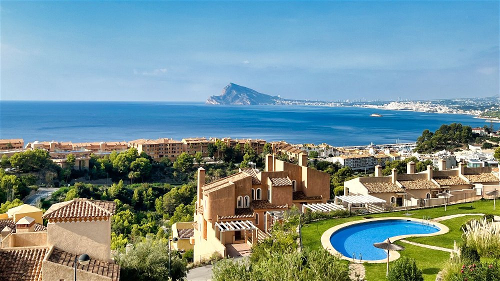townhouse with beautiful sea and mountain views in calpe, mascarat 1739200488