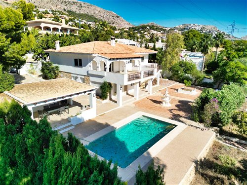 fantastic villa with sea views in altea 1226012069