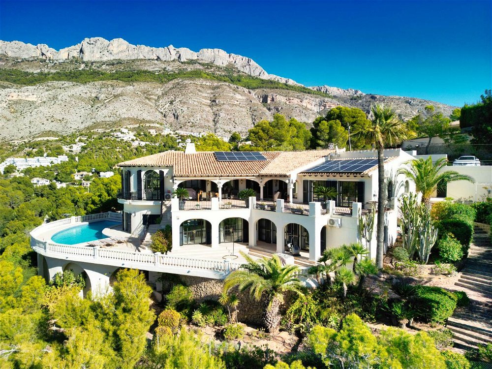 amazing villa with sea and mountain views in altea 3706640754