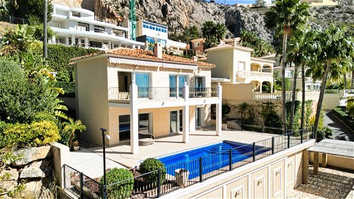 beautiful villa with sea views in altea hills 3309222564