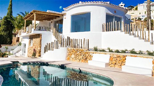 ibicencan style villa with sea views for sale in moraira 1807760086