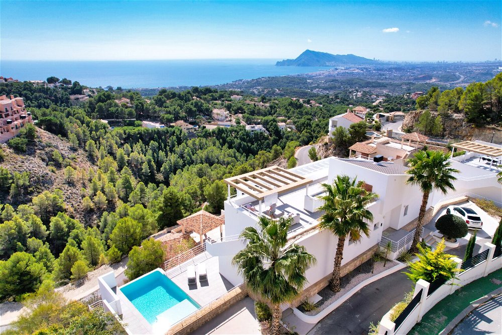 modern villa with stunning sea views in altea la vella 2310355508